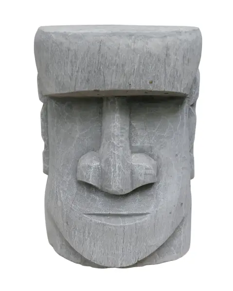 Product image 3 of the product “Kaula - Tiki - Rapa Nui, 32cm H | cast stone ”